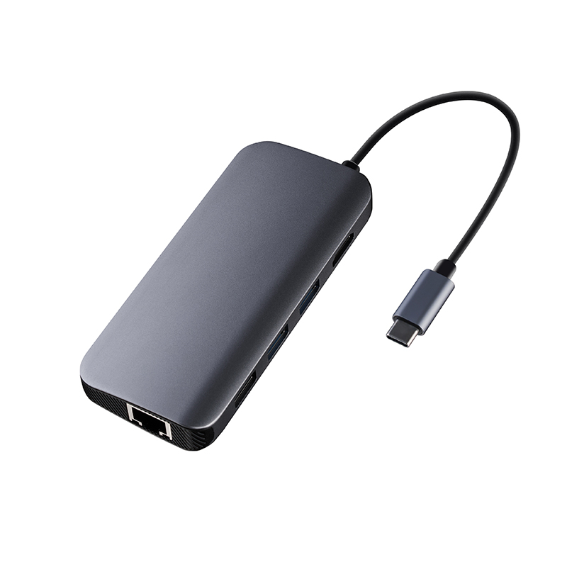 1 ကို USB C ကို Hub အတွက် 8
